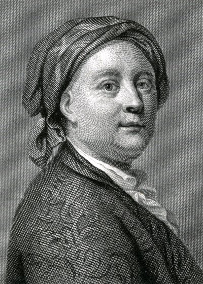 Richard Wilson (1714-82) Engraved by Charles Pye by Anton Raphael Mengs